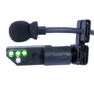 Microphone MK4 Lite with Integrated Battery/Flex Boom-lights on