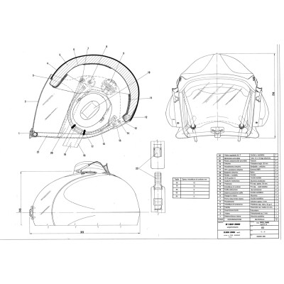 Icaro Rollbar Plus EMS/SAR Aviation/Marine Helmet without Communications