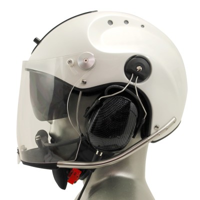 Icaro Rollbar Plus EMS/SAR Aviation Helmet with Tiger PNR Headset