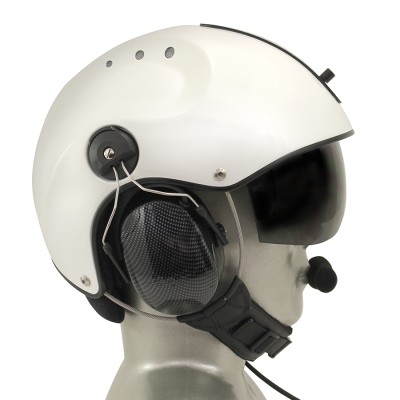 Icaro Pro Copter EMS/SAR Aviation Helmet with Tiger PNR High Impedance Headset