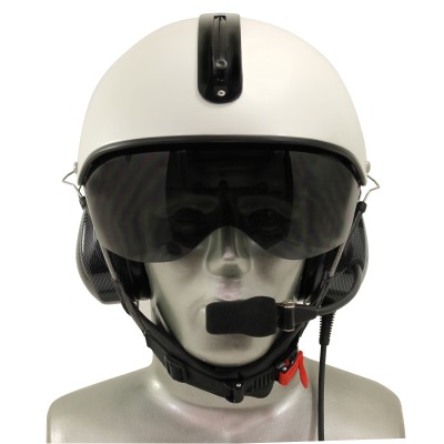 Icaro Pro Copter EMS/SAR Aviation Helmet with with Tiger PNR Headset 