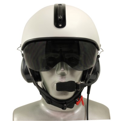 Icaro Pro Copter EMS/SAR Aviation Helmet with Tiger PNR High Impedance Headset