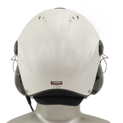 Icaro Pro Copter EMS/SAR Aviation Helmet with Tiger PNR High Impedance Headset