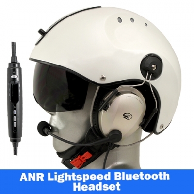 Icaro Pro Copter EMS/SAR Aviation Helmet with Lightspeed Zulu 3 Headset