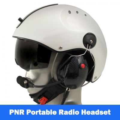 Icaro Pro Marine Helmet with Tiger Portable Radio Headset