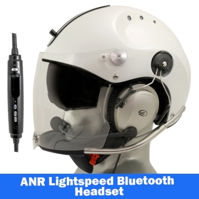 Icaro Rollbar Plus Aviation EMS/SAR Helmet with Lightspeed Zulu 3 Headset