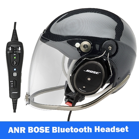 Icaro Rollbar EMS/SAR Helmet with Bose A Pilot/Aviation Headset