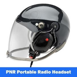 Icaro Rollbar Marine Helmet with Tiger Portable Radio Headset