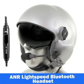 MSA Gallet LH050 Flight Helmet - Lightspeed Zulu H-Mod Communications