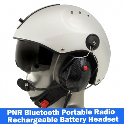 helmet mounted bluetooth headset