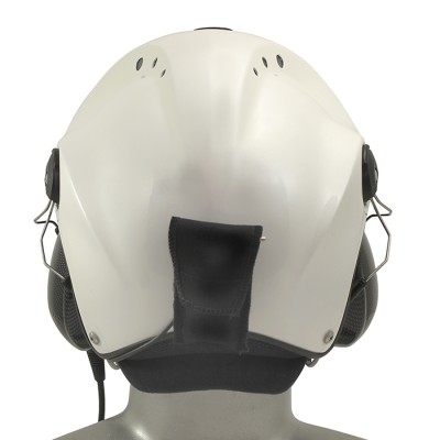 Tiger Active Noise Reduction EMS/SAR Aviation Helmet Mounted Headset with ANR 9V Battery Pouch