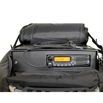 Plug-in Long Distance Portable Radio Kit close up radio kit