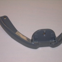 MSA Gallet Left or Right Side Grey Chin Strap Mounting Plate