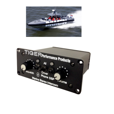 Tiger 2 Station Patrol Boat Marine Intercom Package