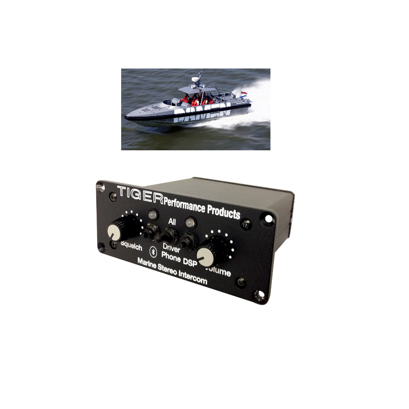 Tiger 2 Station Patrol Boat Marine Intercom Package