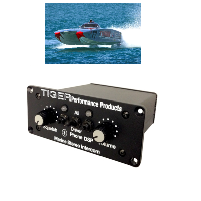 Tiger 2 Station Race Boat Marine Intercom Package