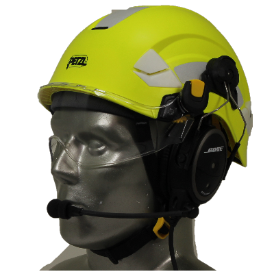 Petzl Vertex EMS/SAR Aviation Helmet with BOSE A20 Headset