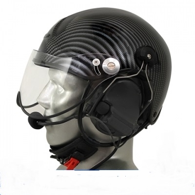 Icaro TZ Marine Helmet with ComTac V/Swatac V PNR Tactical Hear Thru Headset