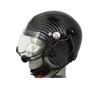 Icaro TZ EMS/SAR Aviation Helmet with ComTac V/Swatac V PNR Tactical Hear Thru Headset