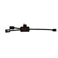 Helmet Velcro Mounted Mask Microphone to Boom Mic Switch Assembly