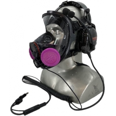Honeywell 7600 Full Facepiece Respirator Filter Mask with Headband - NIOSH Approved