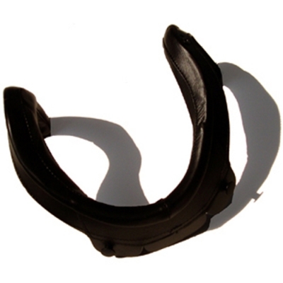 MSA Gallet Leather Helmet Edge Roll - 2 Button