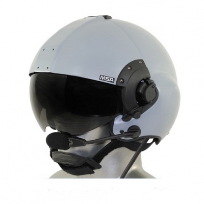 MSA Gallet LH350 Flight Helmet with PNR Communications