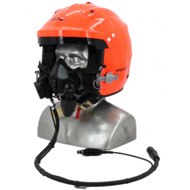 DTG Procomm 4 Marine Open Face Composite Helmet with Tiger Communications (for Tiger mask use)