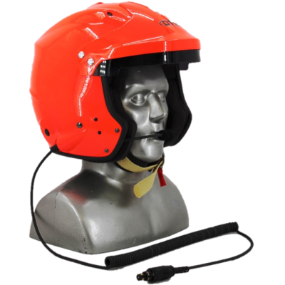 DTG Procomm 4 Marine Open Face Composite Helmet with Tiger Communications (for Non Tiger mask use)