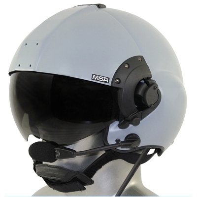 MSA/Tiger USA DOI/USFS Certified LH350 Flight Helmet with Tiger ANR Bluetooth Communications