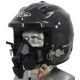 DTG Procomm 4 Marine Open Face Carbon Fiber Helmet with Optional Tiger Communications (for Tiger mask use)