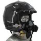 DTG Procomm 4 Marine Open Face Carbon Fiber Helmet with Optional Tiger Communications (for Tiger mask use)