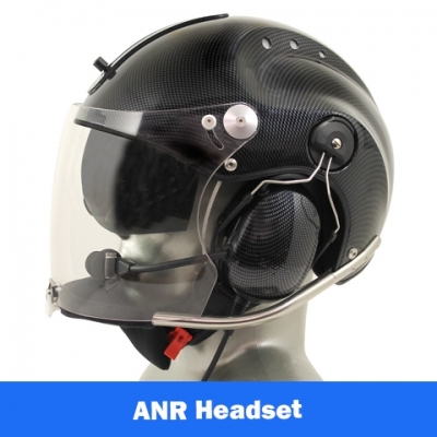 Icaro Rollbar Plus EMS/SAR Aviation Helmet with Tiger ANR Headset with Bluetooth