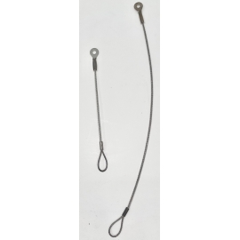 Coated Stainless Steel Lanyard