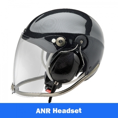 Icaro Rollbar EMS/SAR Aviation Helmet with Tiger ANR Headset with Bluetooth