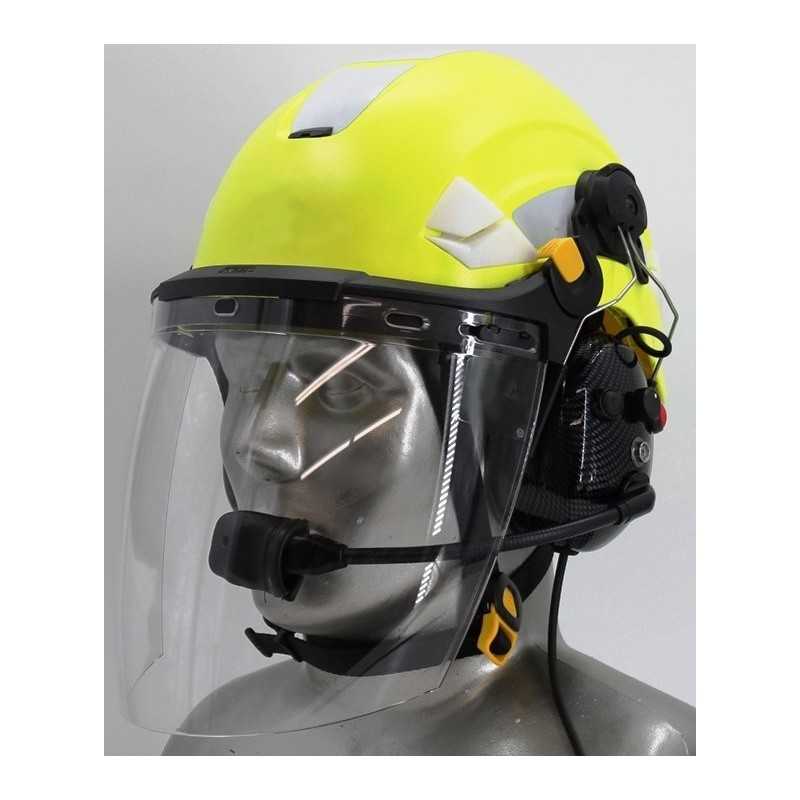 Tiger Active Noise Reduction EMS/SAR Aviation Helmet Mounted Headset with ANR Panel Power Cord