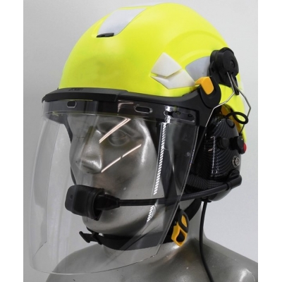 Tiger Active Noise Reduction EMS/SAR Aviation Helmet Mounted Headset with ANR Panel Power Cord