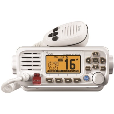 Marine Radio Package for Tiger Intercom System  - ICOM M330 - White