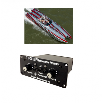 Tiger 2 Station High Performance Boat Marine Intercom Package