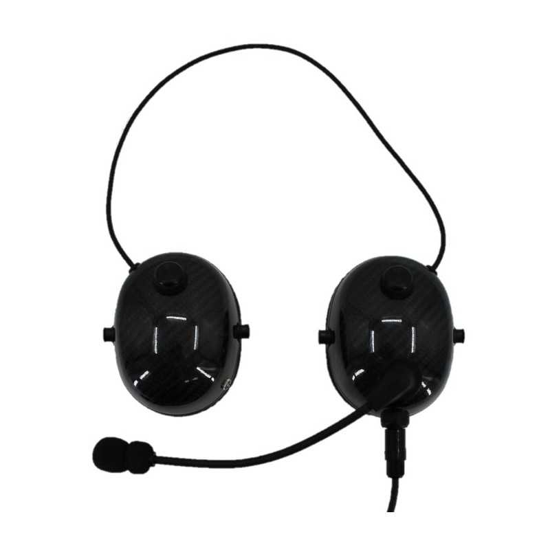 Tiger Plug-in Helmet Mounted PNR Marine Stereo Headset