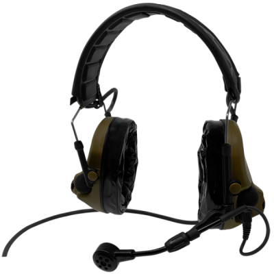 3M Peltor ComTac VI NIB/Swatac VI NIB Aviation PNR Tactical Hear Thru Portable Radio Headset