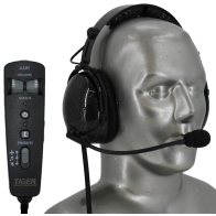 Tiger Plug-in Headband ANR/Bluetooth Aviation Stereo Headset