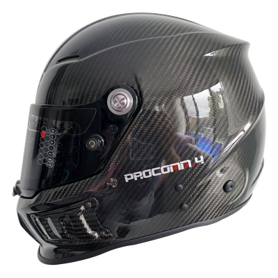 DTG Procomm 4 Marine Full Face Carbon Fiber Helmet with Tiger Communications