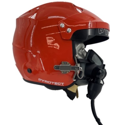 Pyrotect Pro Airflow Marine Open Face Composite Helmet with Tiger Communications