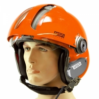 Waterproof PNR Open Face MSA Helmet Communications