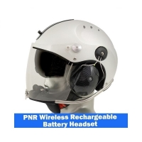 Icaro Rollbar Plus EMS/SAR Aviation Helmet with Tiger PNR Wireless Headset