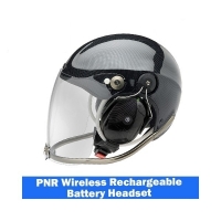 Icaro Rollbar EMS/SAR Aviation Helmet with Tiger PNR Wireless Headset
