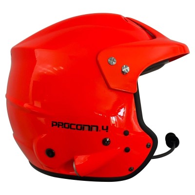 DTG Procomm 4 Marine Open Face Composite Helmet with Tiger Communications (for Non Tiger mask use)