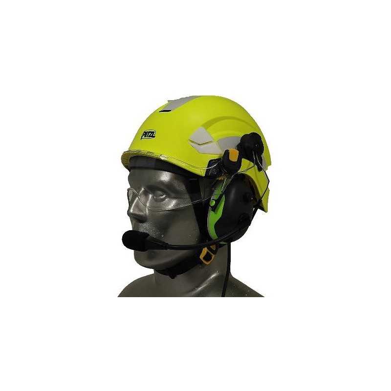 Petzl Vertex Marine Helmet with Tiger PNR Headset with Bluetooth