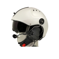 Icaro Pro Copter EMS/SAR Aviation Helmet w/3M Peltor ComTac V/Swatac V PNR Tactical Hear Thru Helmet Mounted Headset